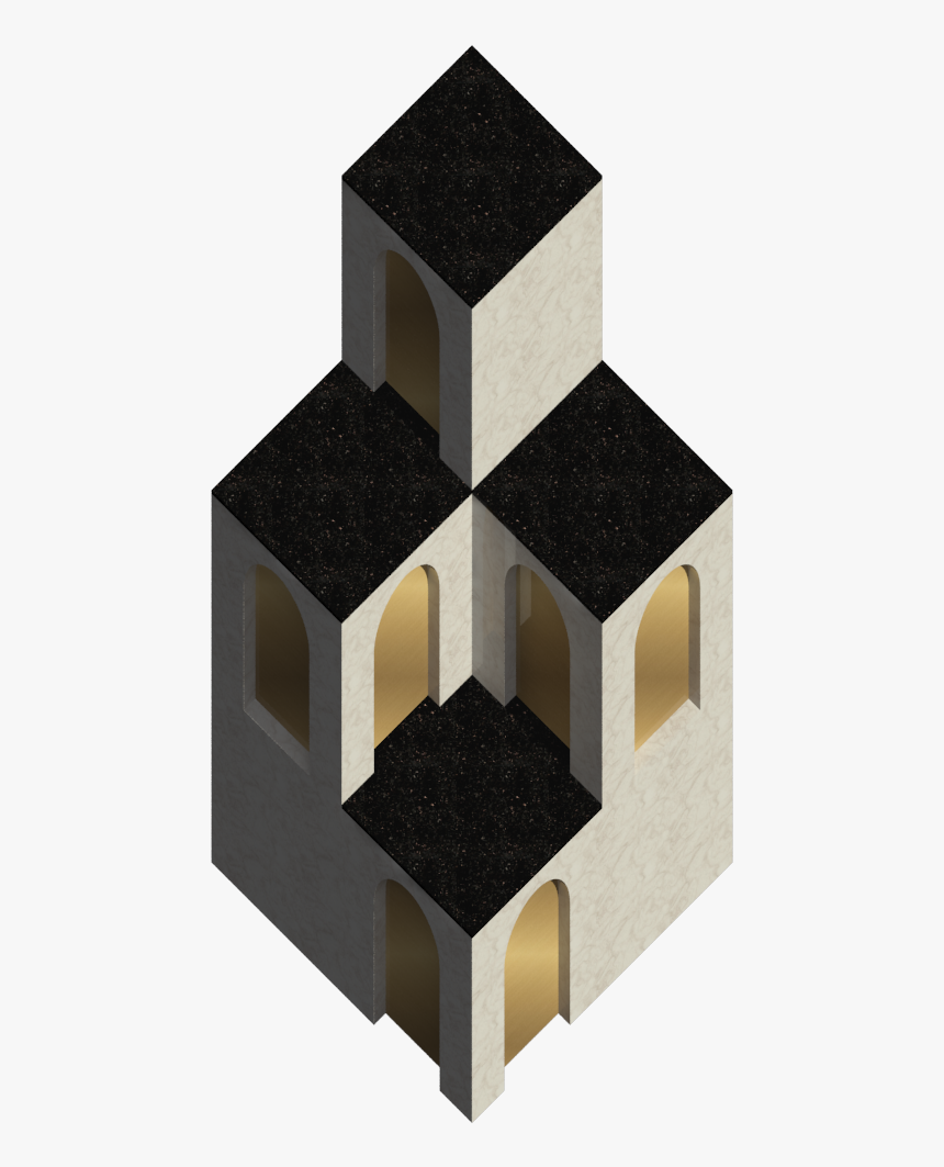 Doors3 - House - Wooden Block, HD Png Download