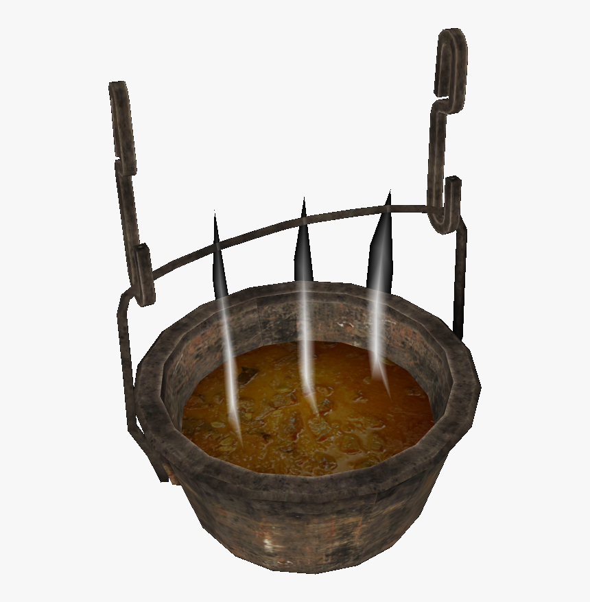 Cooking Pot - Skyrim Cooking Pot, HD Png Download