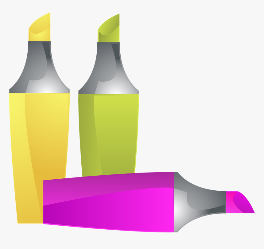 Highlighters Clip Art, HD Png Download