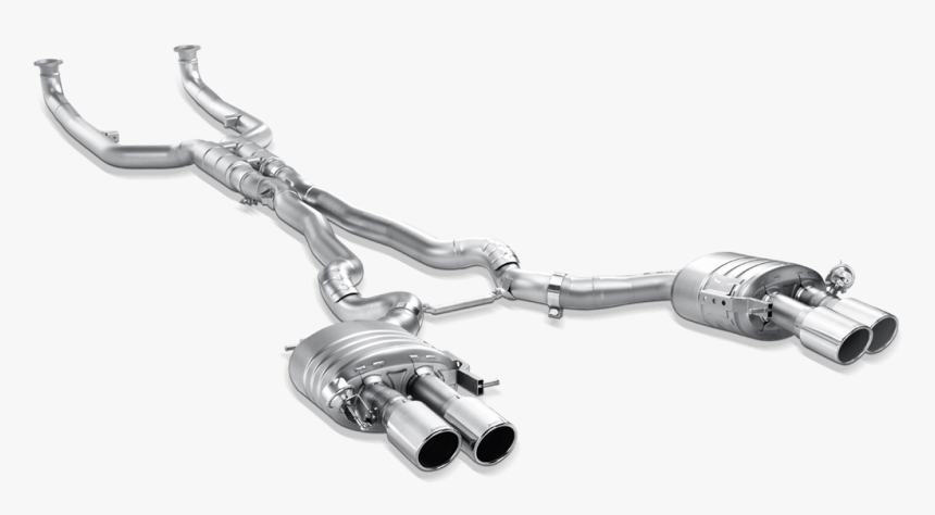 F10 M5 Akrapovic Exhaust, HD Png Download