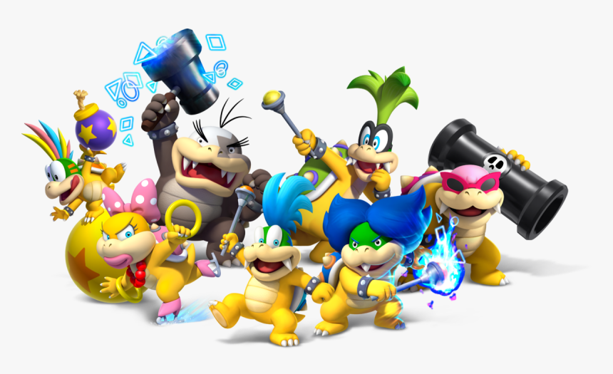 Koopalings - Super Mario Koopalings, HD Png Download