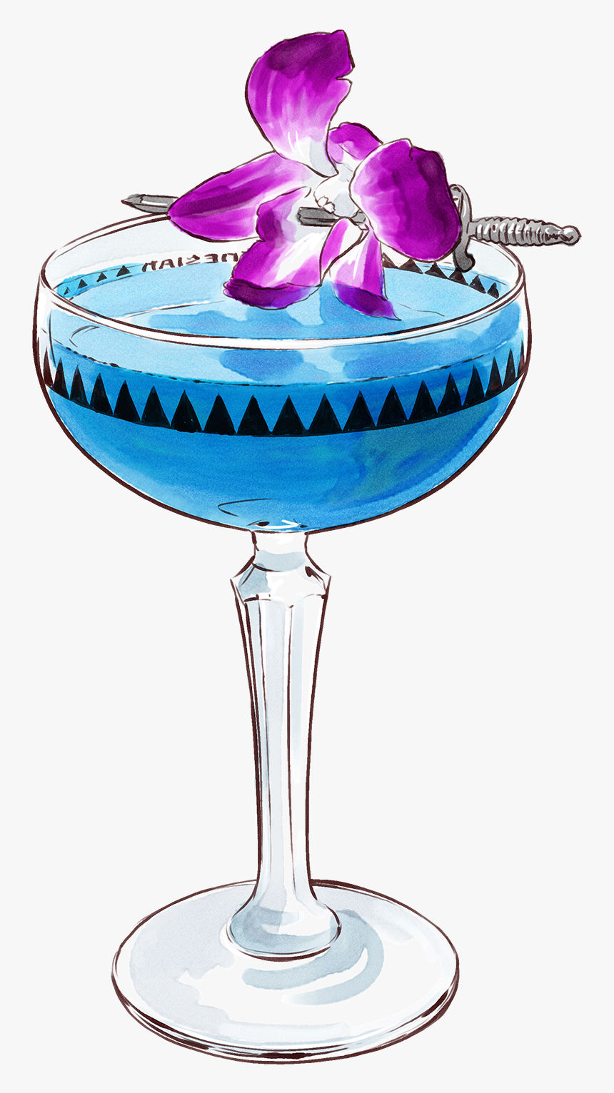 Captain S Last Breath - Champagne Stemware, HD Png Download