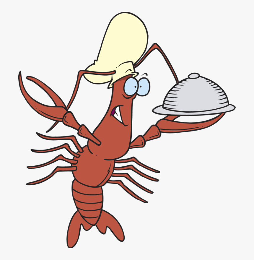Crawfish Holding Tray Clipart & Clip Art Images - Lobster Clip Art, HD Png Download