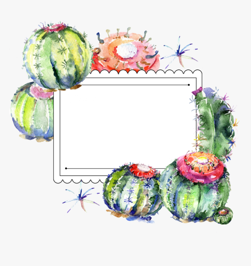 Flower , Png Download - Etiquetas Cactus, Transparent Png