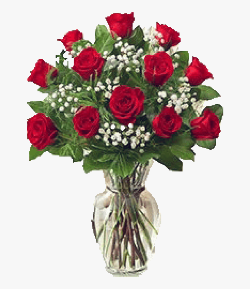 Transparent Rosas Vermelhas Png - Dozen Pink Roses Teleflora, Png Download