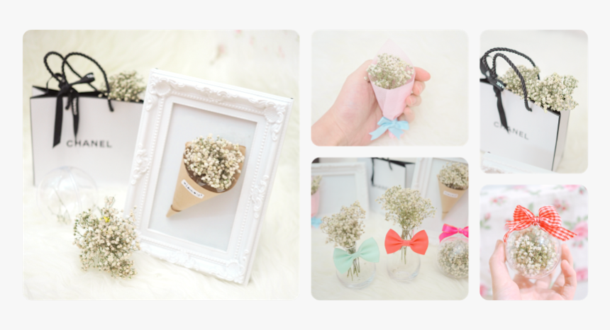 Clip Art Gold Babys Breath - Artificial Flower, HD Png Download