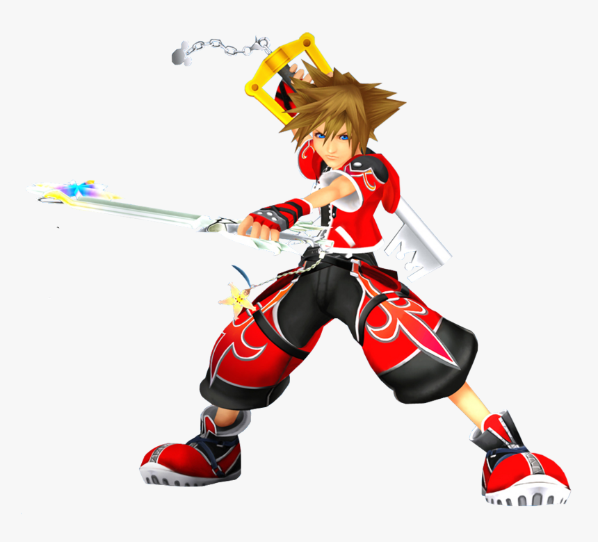 Kingdom Hearts 2 Valor Form Sora, HD Png Download