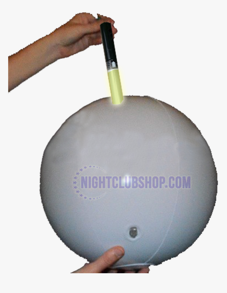 Led, Light Up, Illuminated, Beach,ball, Beachball, - Frying Pan, HD Png Download