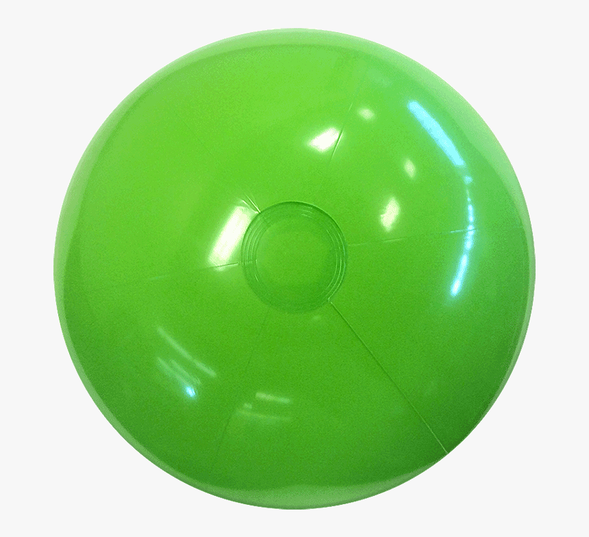 Green Beach Ball Png, Transparent Png