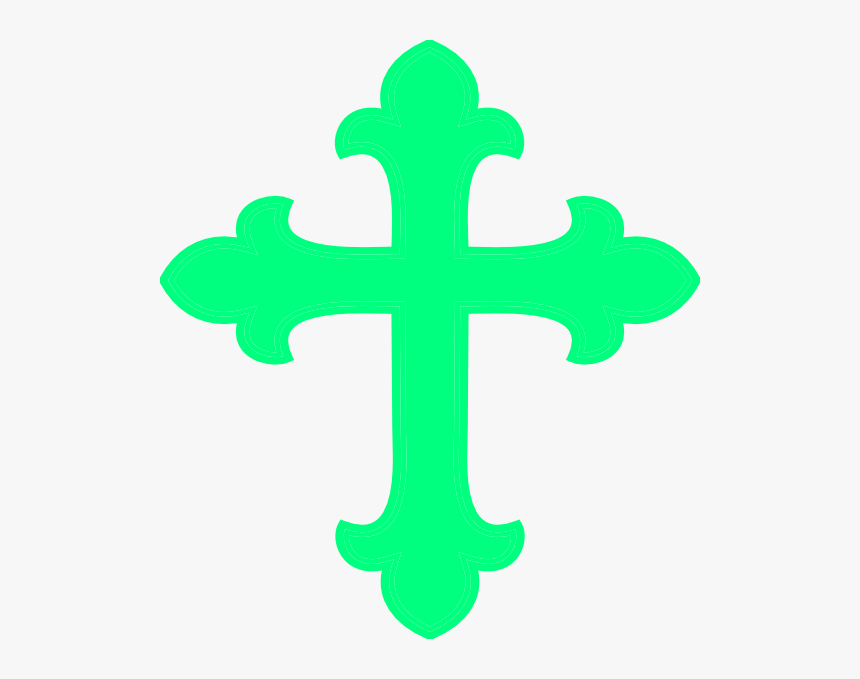 Mint Green Cross Svg Clip Arts - Pink Cross, HD Png Download