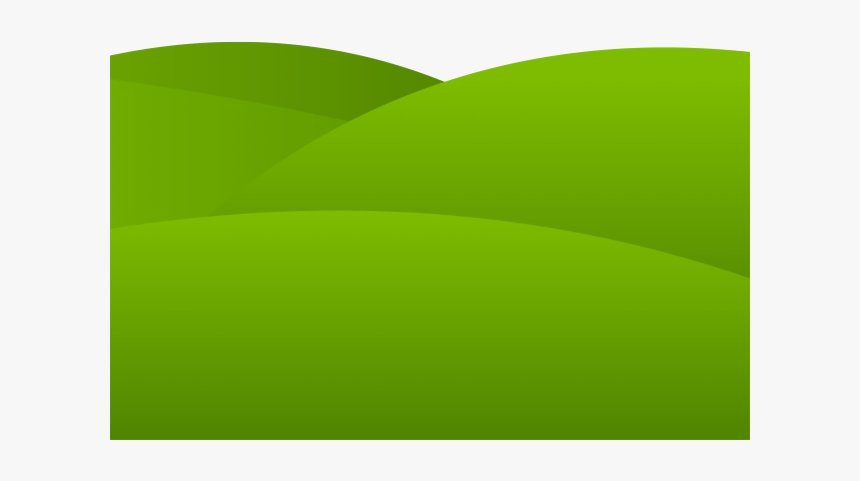 Hill Clipart Green Grass Parallel Free Images Transparent - Green Hills Clipart Free, HD Png Download