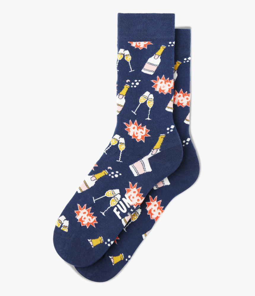 Women S Champagne Toast Socks - Sock, HD Png Download