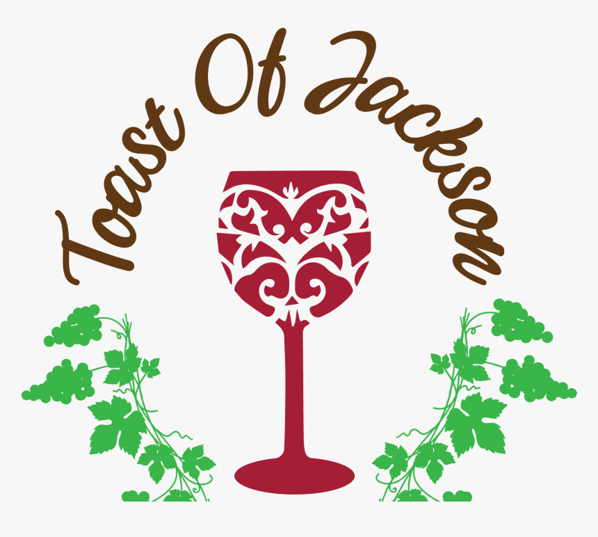 Toast Of Jackson Logo - Wine Glass, HD Png Download