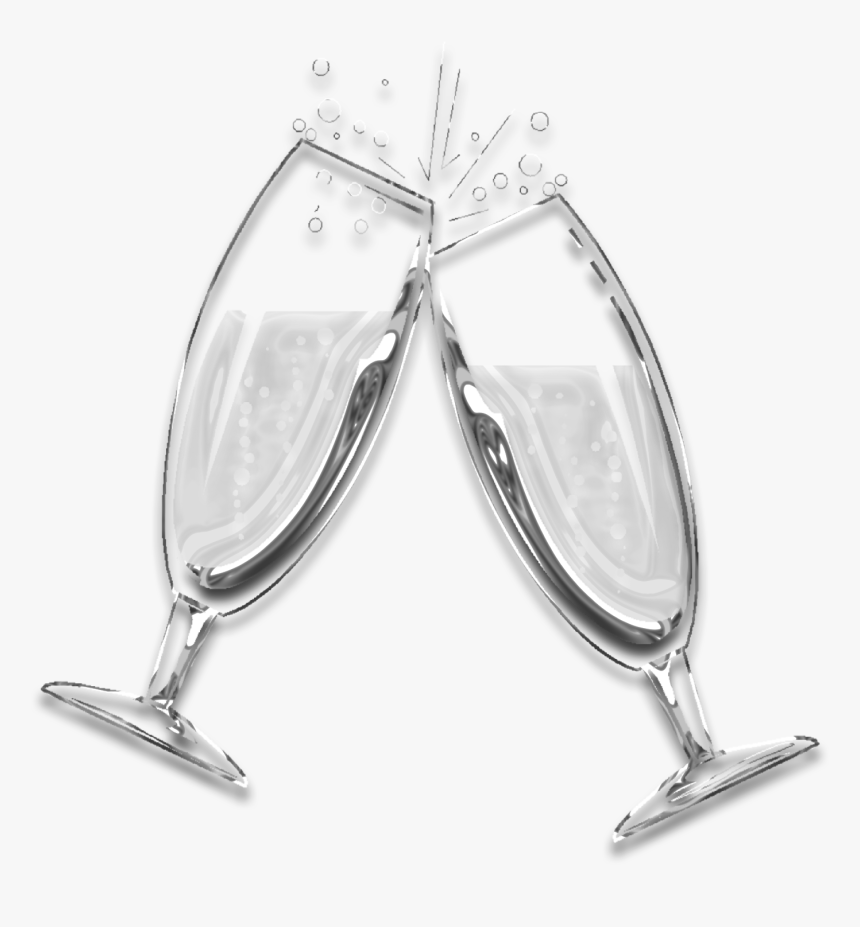 #champagne #celebrate #wedding #newyears #cheers #toast - Earrings, HD Png Download