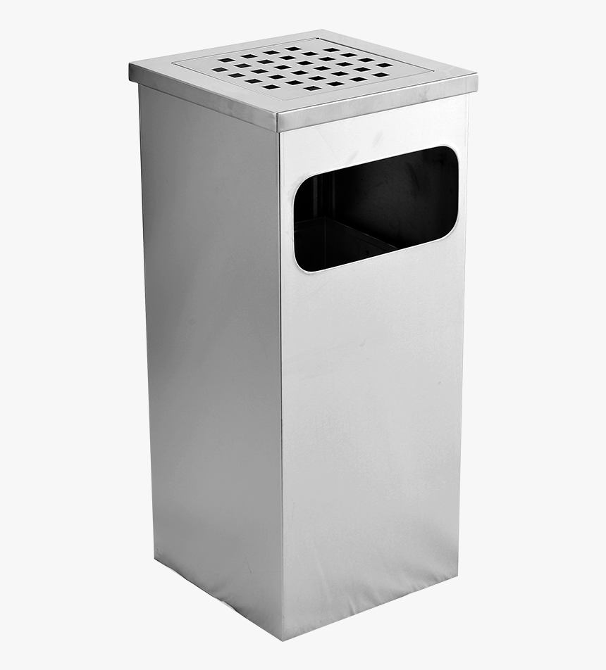 Stainless Steel Ashtray Bin, HD Png Download