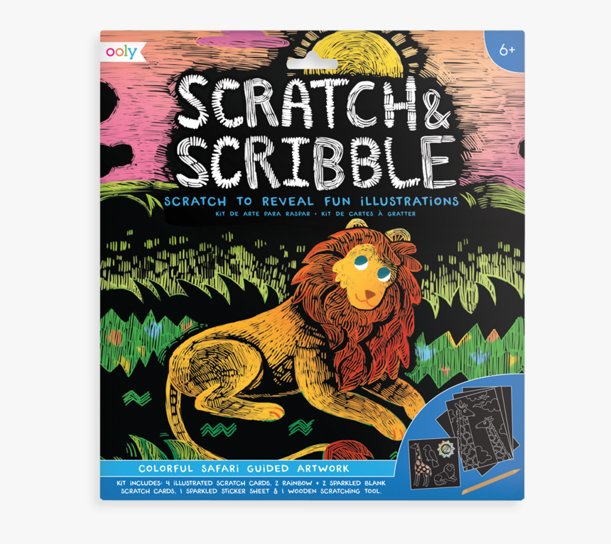 Ooly Scratch And Scribble, HD Png Download