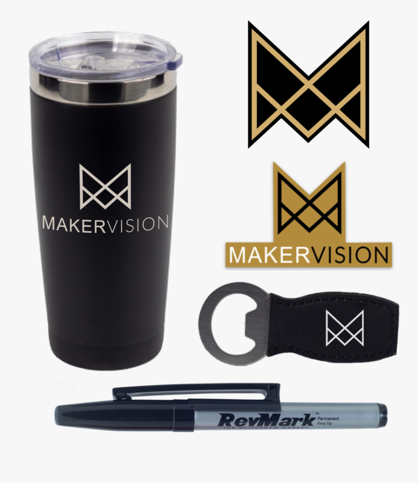 Maker Vision Maker Swag Pack Mock Up - Maker Vision Podcast, HD Png Download
