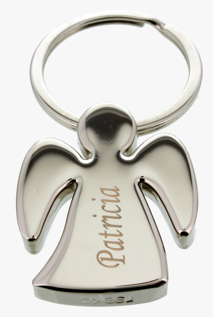 Guardian Angel Keyring With Engraving - Keychain, HD Png Download