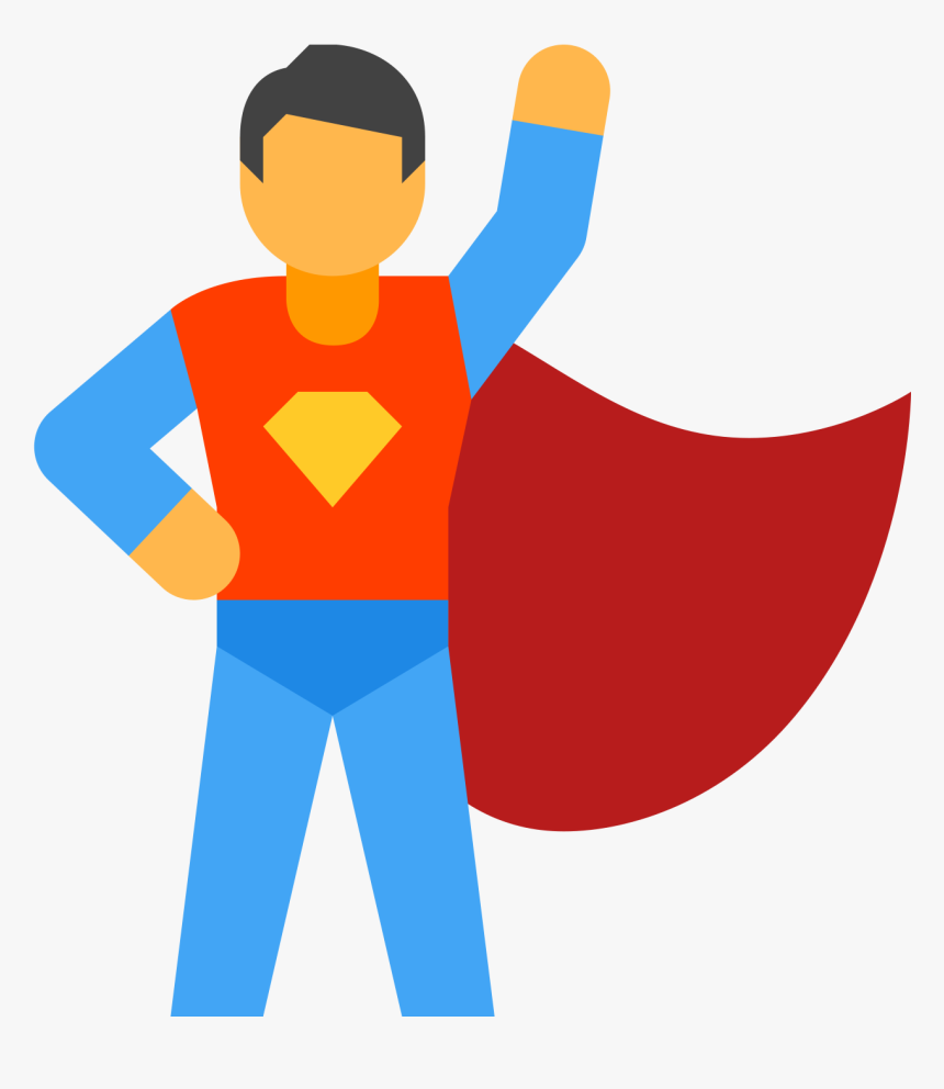 Super Hero Male Icon - Super Heroes Icon, HD Png Download
