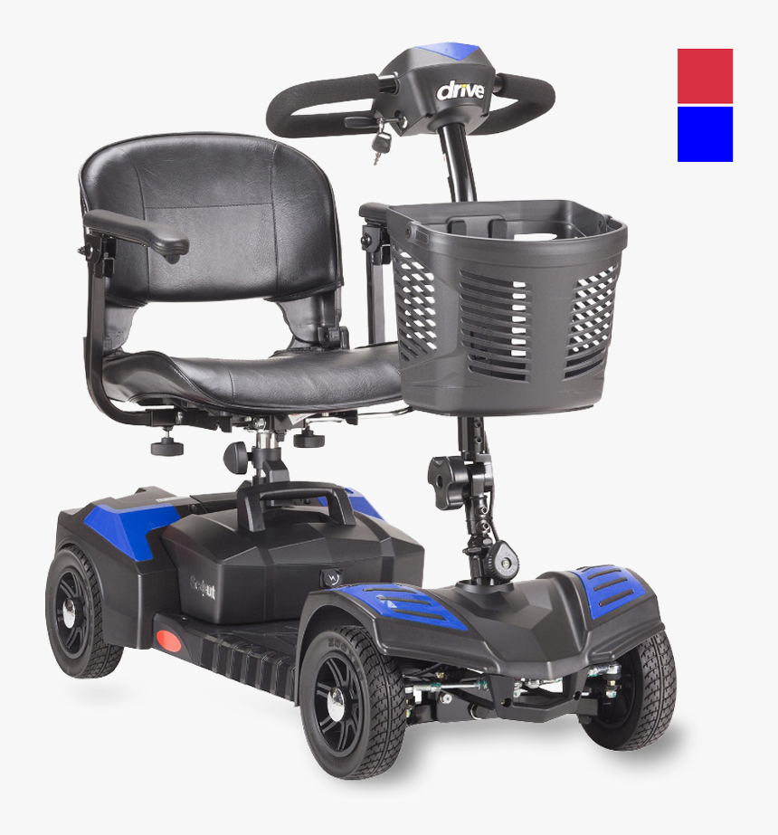 Drive Scout 4 Wheel Scooter, HD Png Download