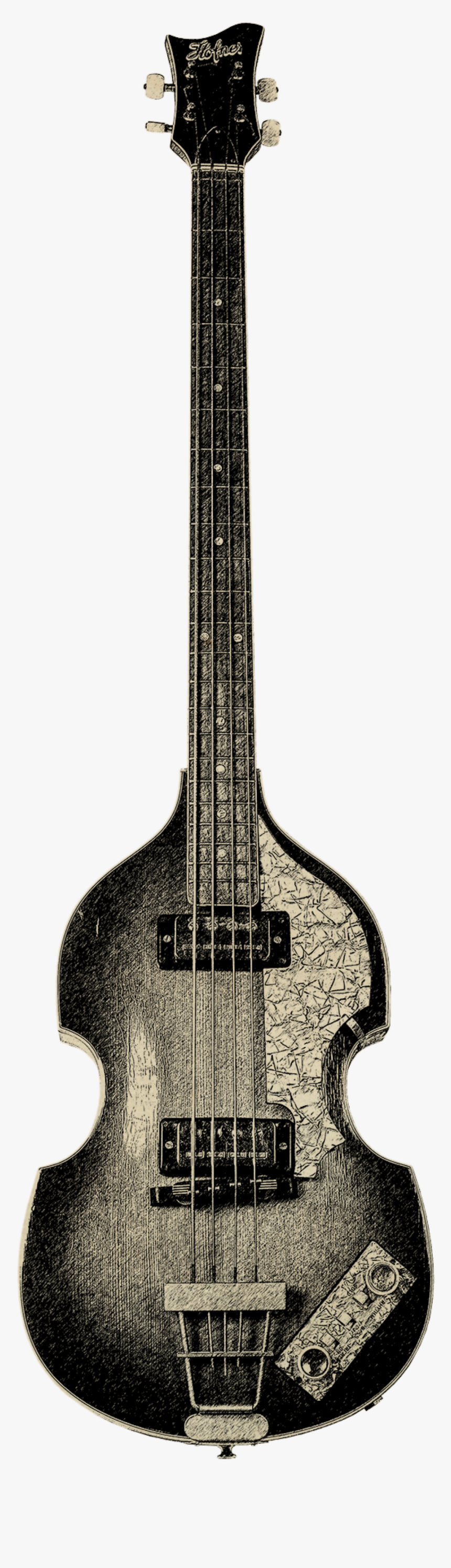 Hofner Violin Bass Png, Transparent Png