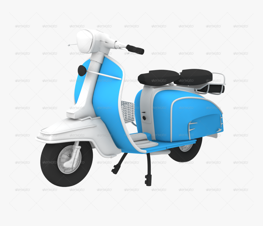 Scooter Render, HD Png Download