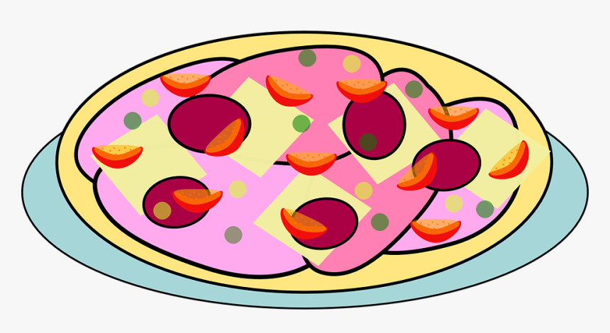 Animated Pizza Clipart 21, - Animasi Food, HD Png Download