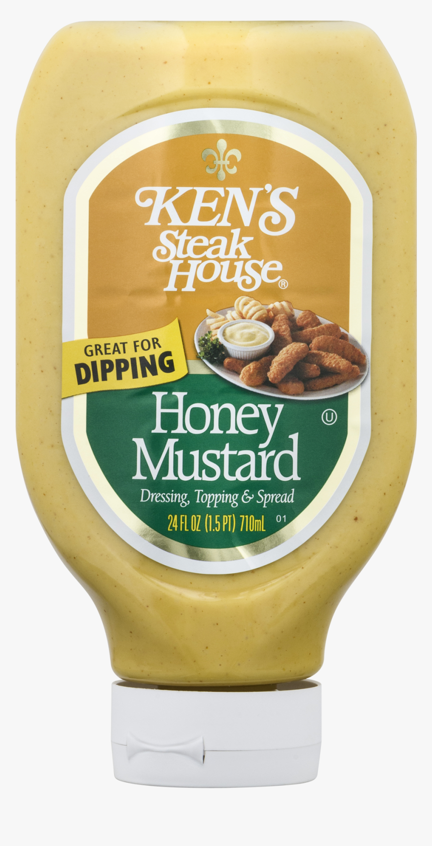 Transparent Mustard Png Ken's Steakhouse Honey Mustard, Png Download