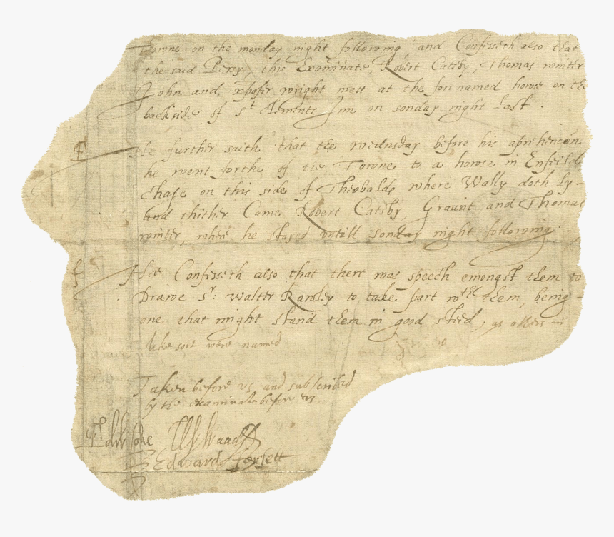 Guy Fawkes Confession - Fawkes Signature Before And After, HD Png Download
