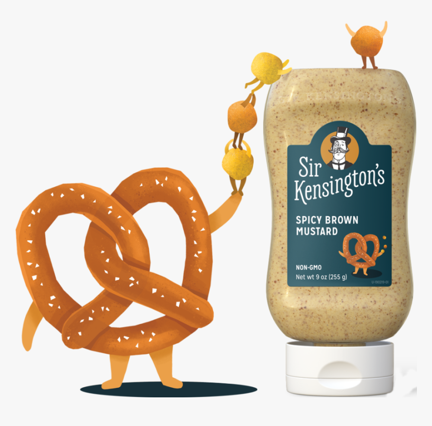 Mustard - Sir Kensington Spicy Brown Mustard, HD Png Download