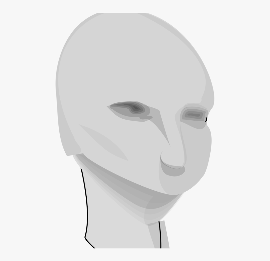 Human Head Nose Cartoon Human Body - Faire Part Mariage Rond, HD Png Download