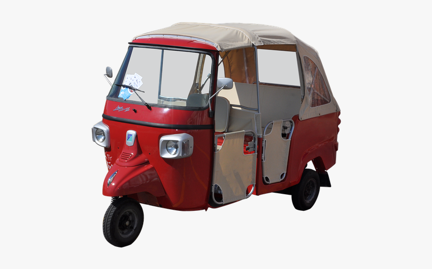 Tuk-tuk, Vehicle, Tricycle, Isolated, Transport - Tuk Tuk Jármű, HD Png Download
