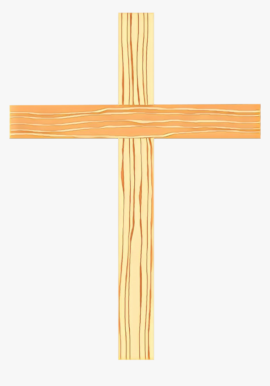 Crucifix /m/083vt Product Design Wood Line - Transparent Background Wood Cross Png, Png Download