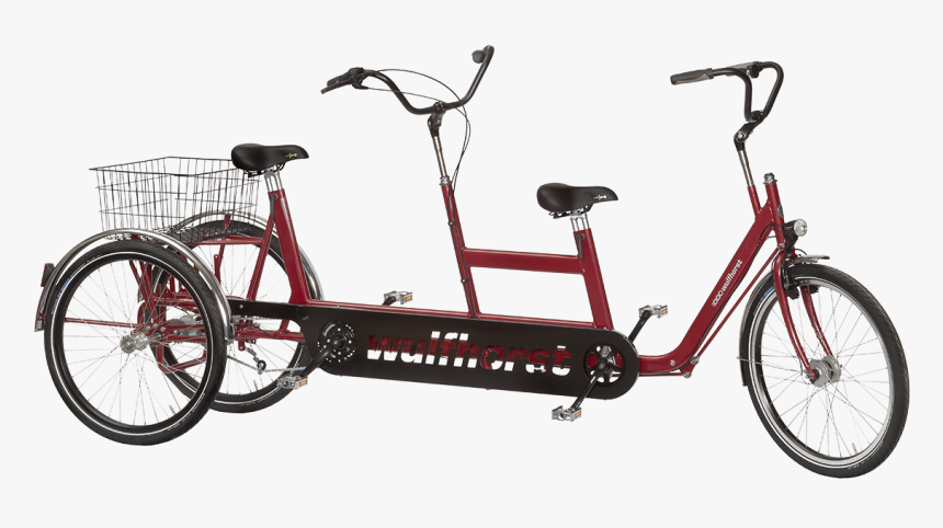 Wulfhorst Gmbh - Tandem Adult Folding Bike, HD Png Download