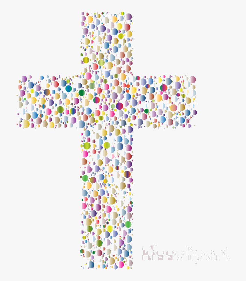 Cross Colorful Transparent Clipart Pictures Free Png - Transparent Colorful Cross Png, Png Download