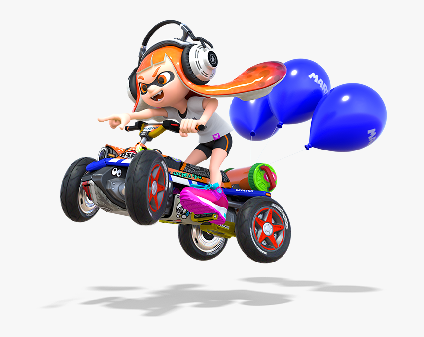 Tricycle - Mario Kart 8 Deluxe Inkling, HD Png Download