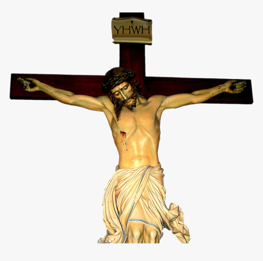Clip Art Inri Cross - Jesus Christ On Cross Png, Transparent Png