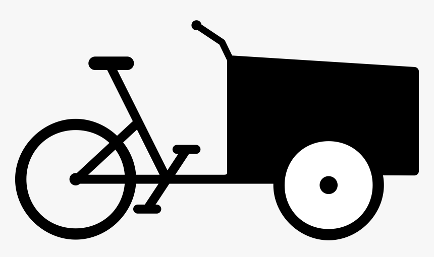 Cargo Bike - Cargo Bike Png, Transparent Png