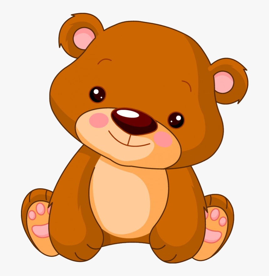 Transparent Teddy Png - 小熊 卡通, Png Download