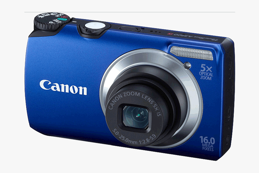 Transparent Nikon Camera Png - Canon Powershot A3300, Png Download