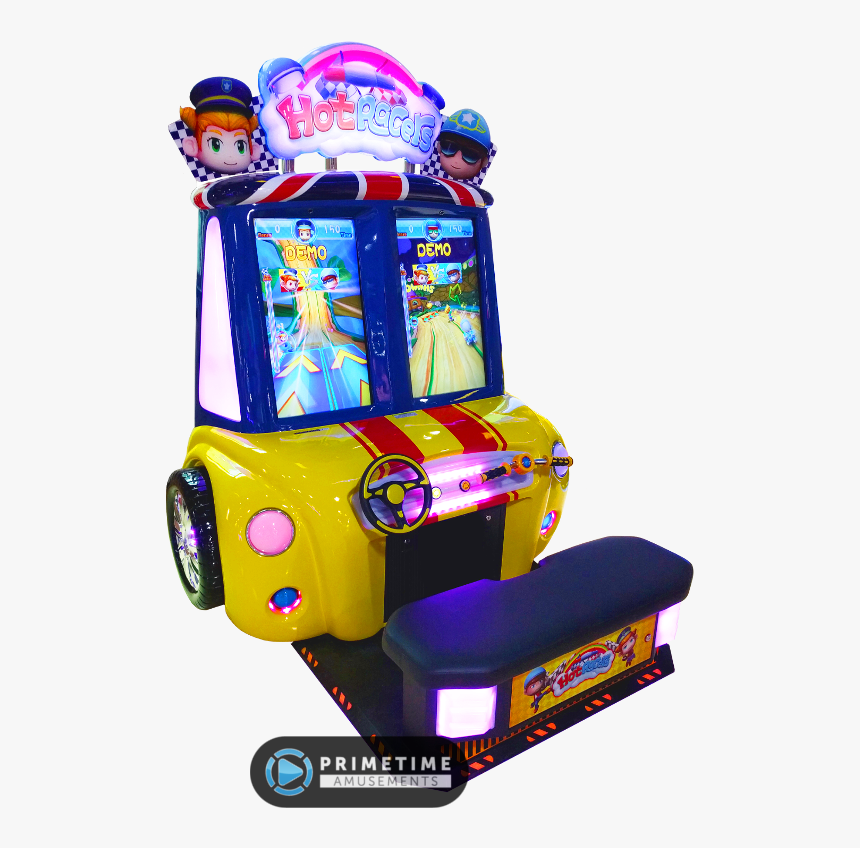 Hot Racers Arcade Game For Kids By Sega - Hot Racers Arcade, HD Png Download