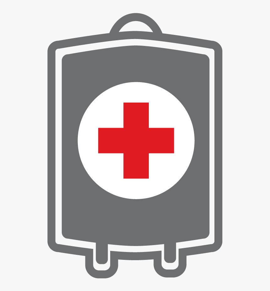 American Red Cross Logo Old - Blood Donor Blood Donation Icon, HD Png Download