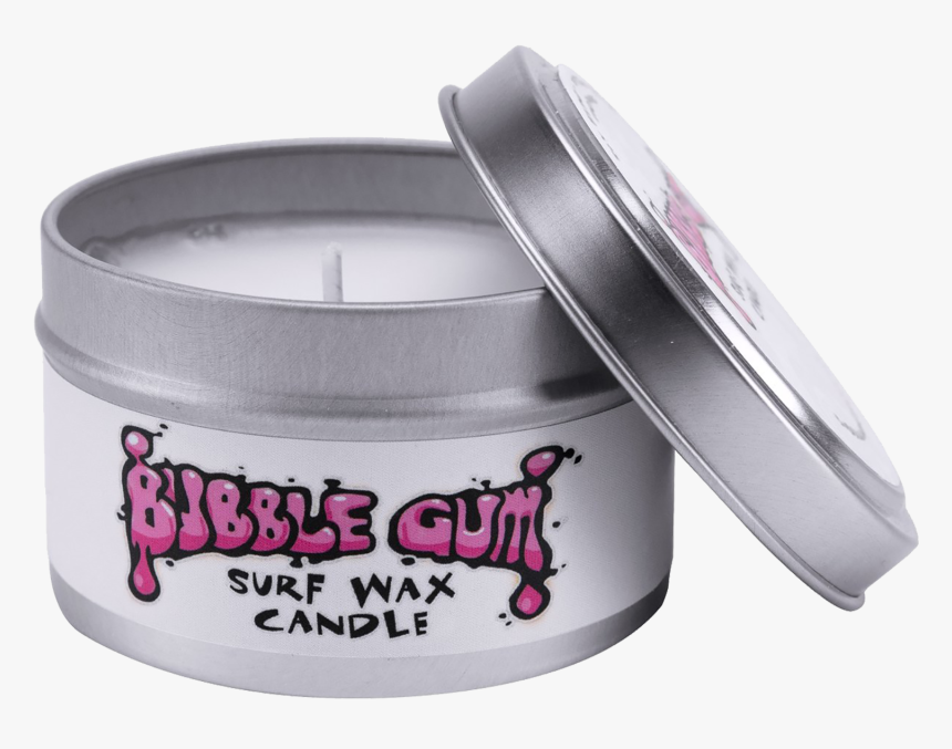 Bubble Gum Travel Tin Wax Candle - Bubble Gum Surf Wax, HD Png Download