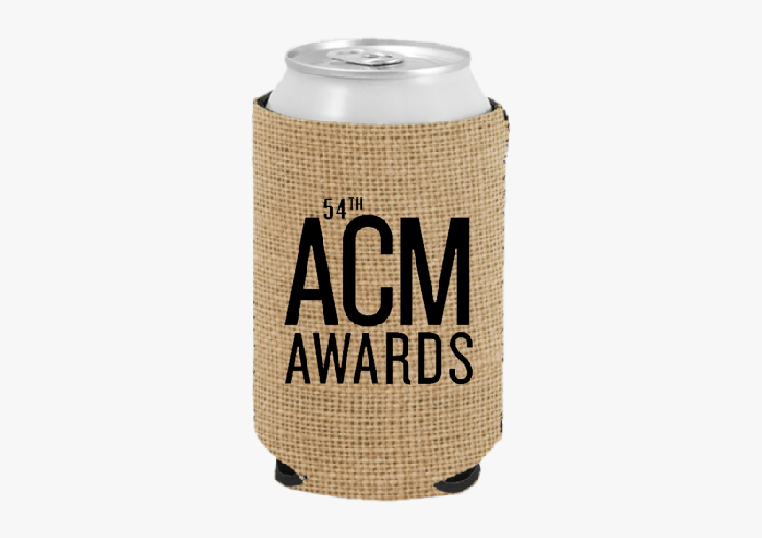 Academy Of Country Music 54th Burlap Coolie 
 Title - Caffeinated Drink, HD Png Download