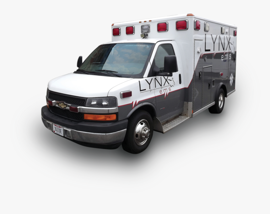 Lynx Ambulance Cutout - Ambulance, HD Png Download