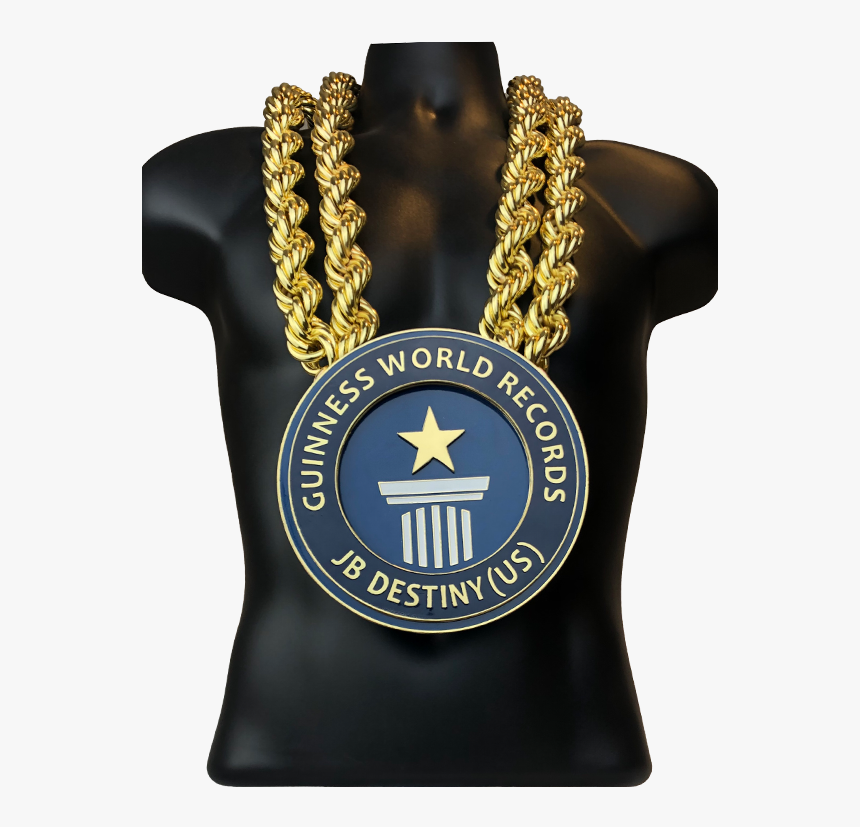 Guinness World Records Jb Destiny Championship Chain - Flag, HD Png Download