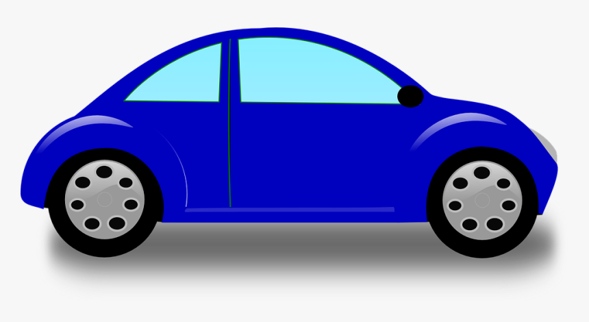 Beetle Car Clipart Blue Clip Art At Clker Com Vector - Transparent Clip Art Car, HD Png Download