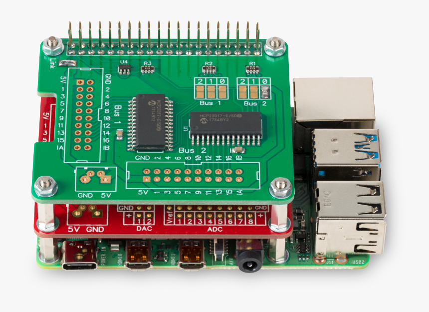 Raspberry Pi Expansion - Electronic Component, HD Png Download