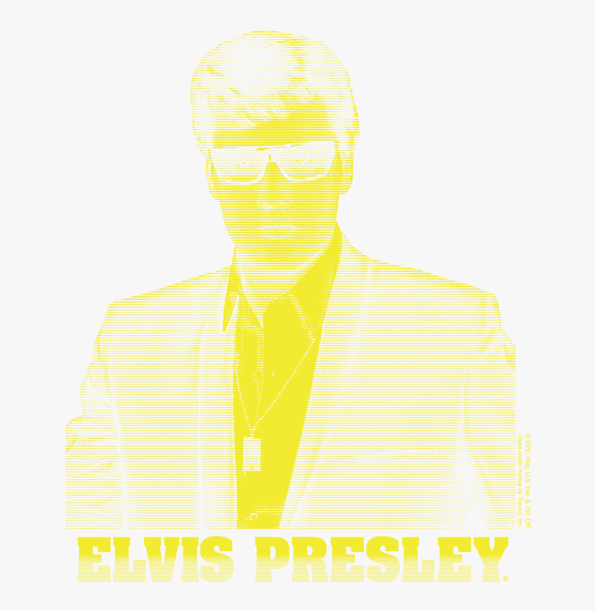 Elvis Presley Yellow Elvis Juniors T-shirt , Png Download - Gentleman, Transparent Png