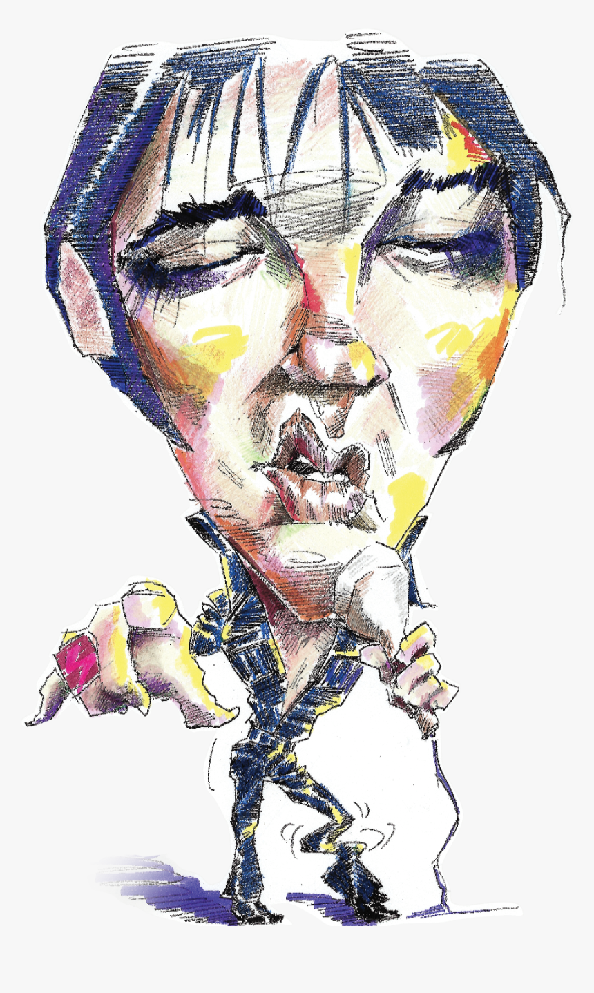 Colorful Elvis 1, HD Png Download